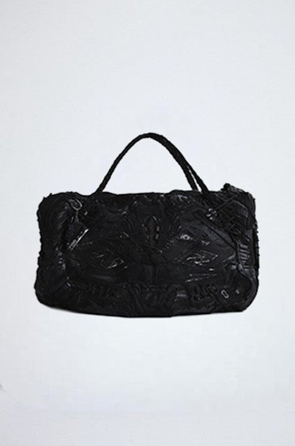 AOA Upcycled Shoe Duffel Bag