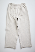 Back view of AOA heavyweight grey sweats.