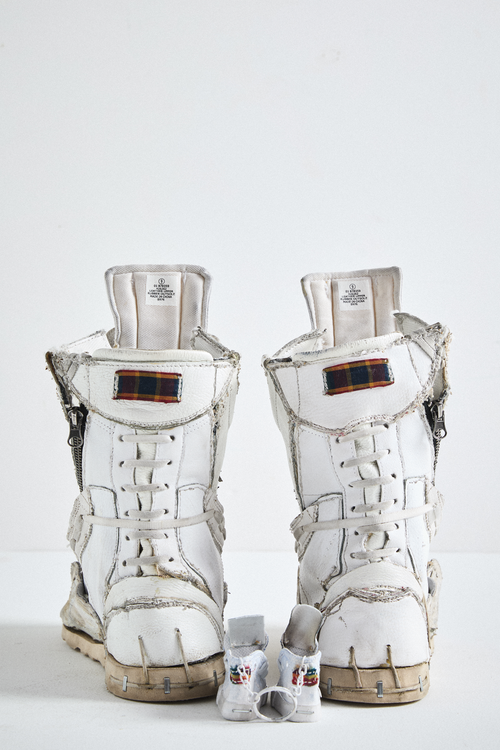 AOA Upcycled Shoe Boots