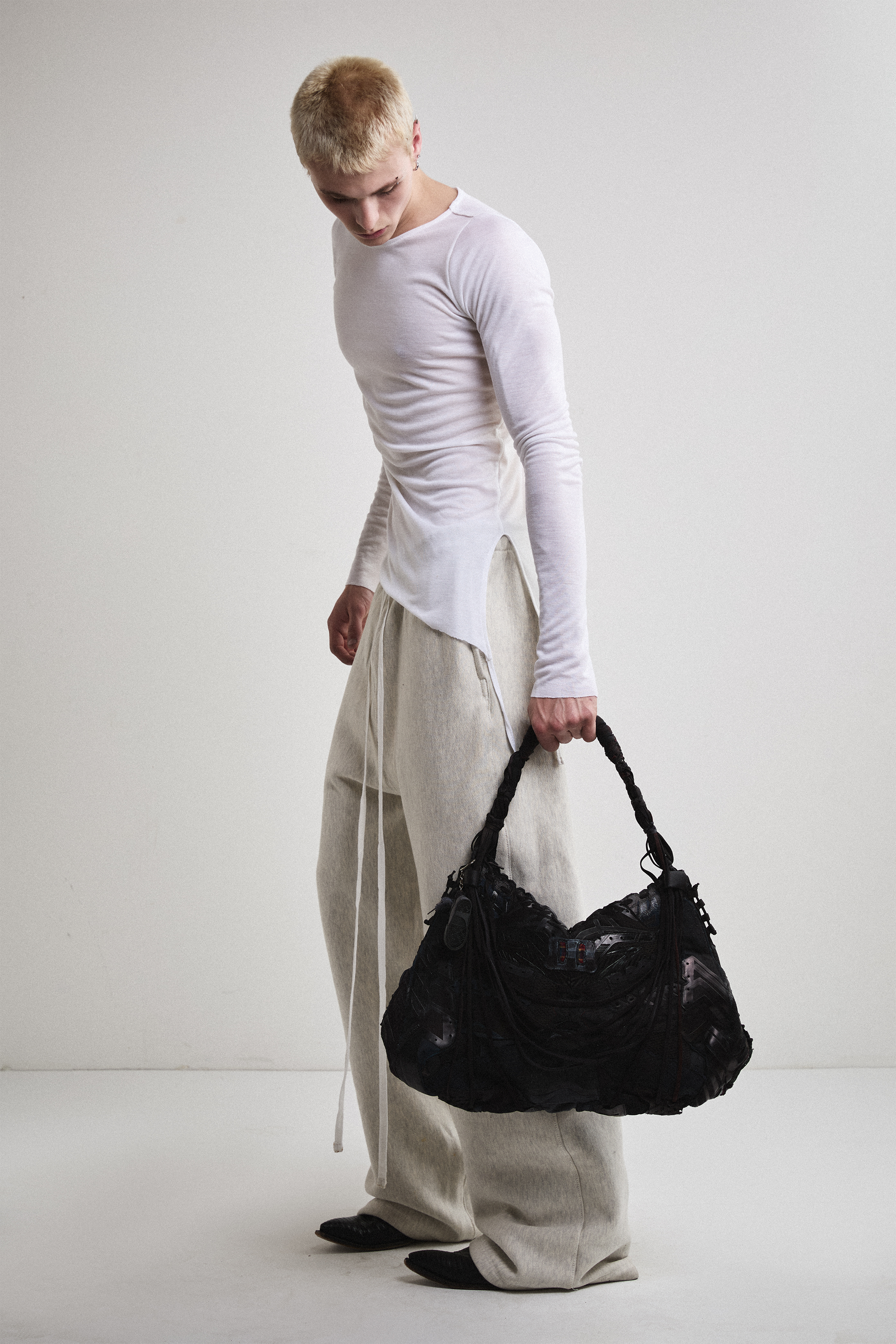 AOA Upcycled Shoe Shoulder Bag