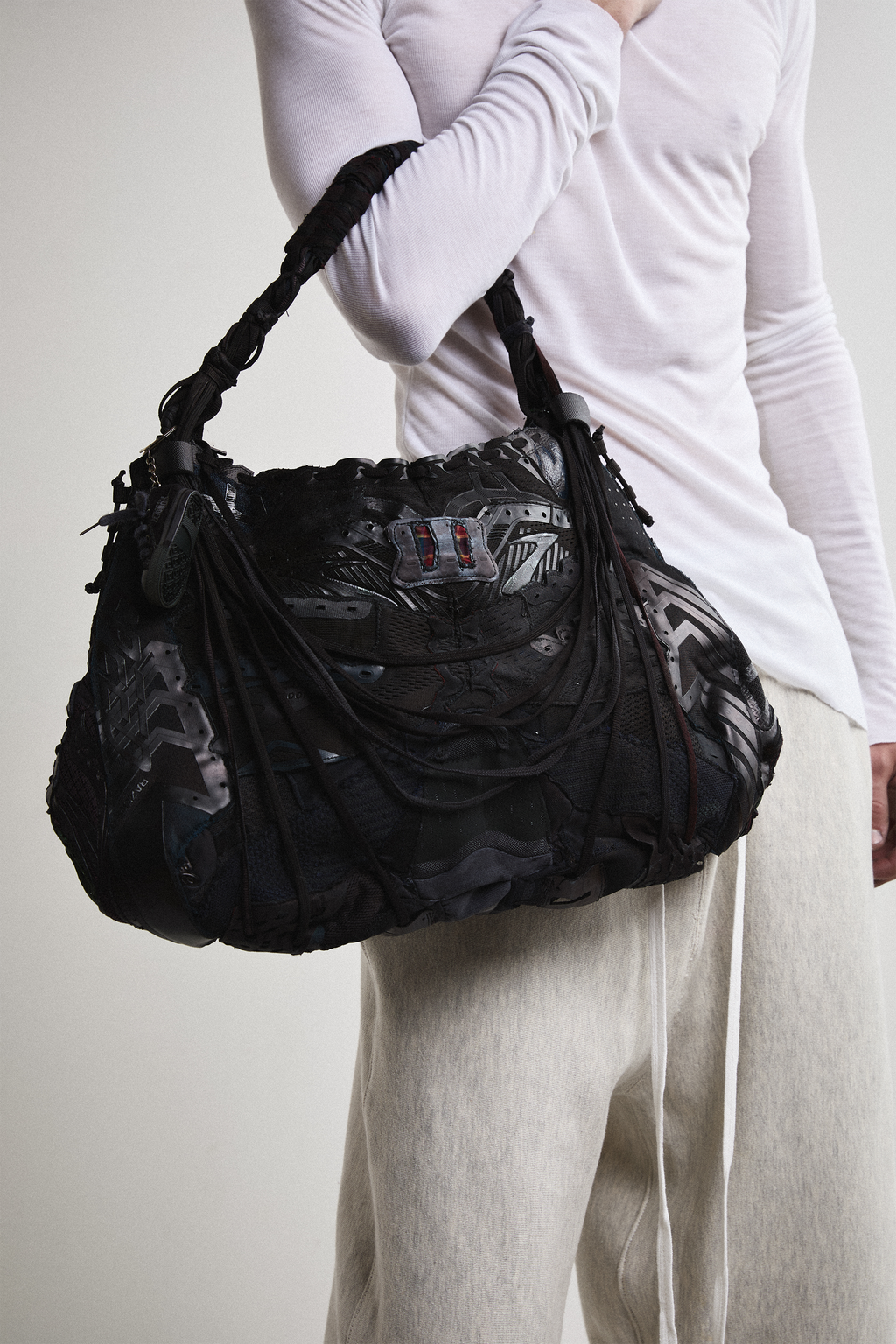 AOA Upcycled Shoe Shoulder Bag