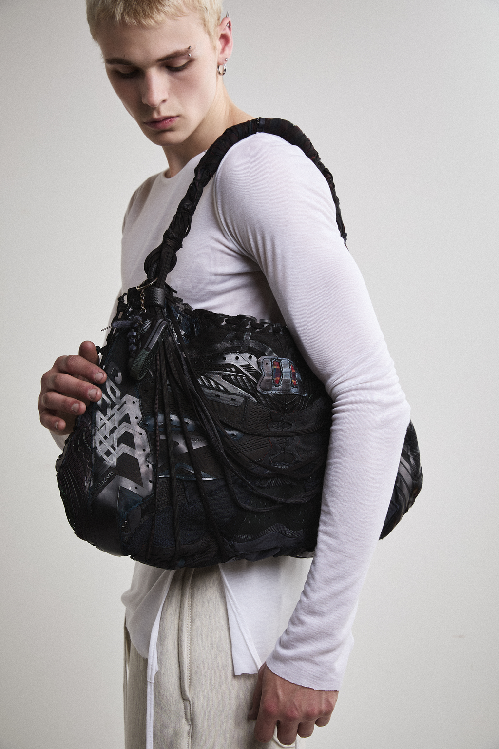 AOA Upcycled Shoe Shoulder Bag